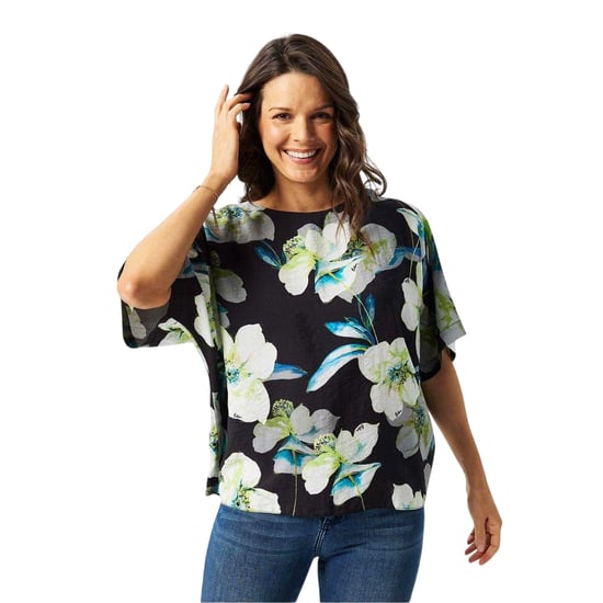 Biba Lichtgewicht T-shirt voor dames (Bloemen) - Image 3