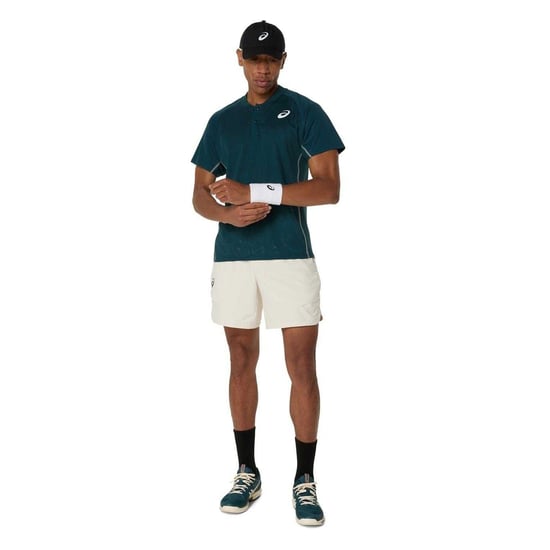Asics Wedstrijdpoloshirt heren (Groen) - Image 1