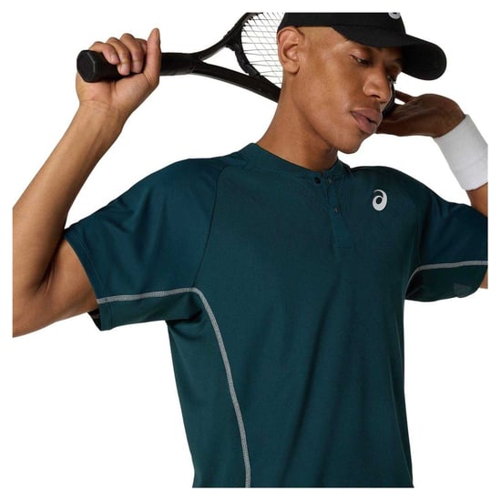 Asics Wedstrijdpoloshirt heren (Groen) - Image 4