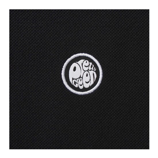 Pretty Green Mens Cotton Polo Shirt (Black) - Image 4