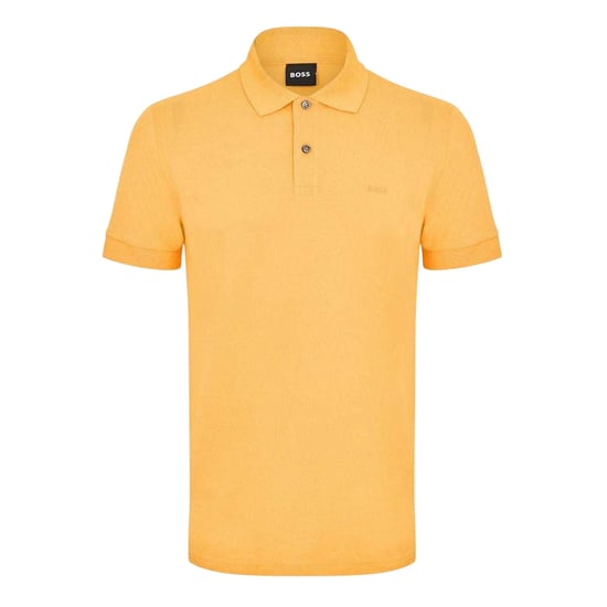Boss Heren Firenze Katoenen Poloshirt (Medium Oranje) - Image 1