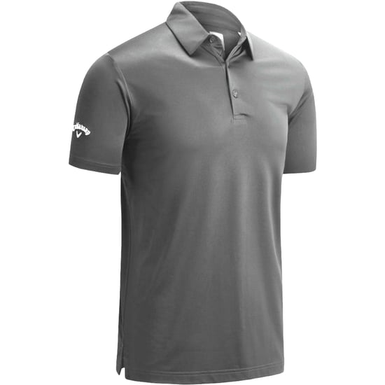Callaway Mens Swing Tech Solid Colour Polo Shirt (Grey) - Image 1