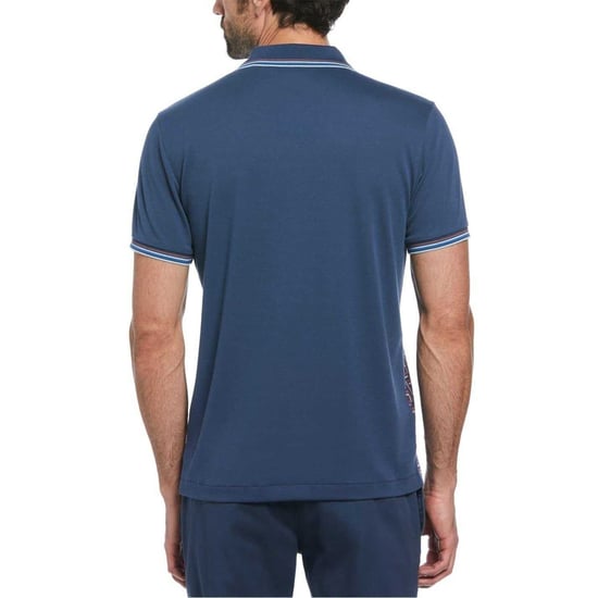 Original Penguin Mens Short-Sleeved Polo Shirt (Sargasso Sea) - Image 2