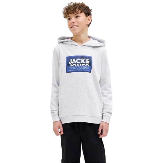 Jack And Jones Kinderen/Kinderen Logan Regular Hoodie (Wit gemêleerd) - Image 2