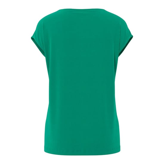 Pieces Pckamala gebreid T-shirt met V-hals voor dames (Pepergroen) - Image 3