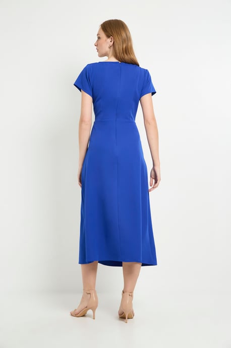 Seam Waist Fit & Flare Dress - Image 3