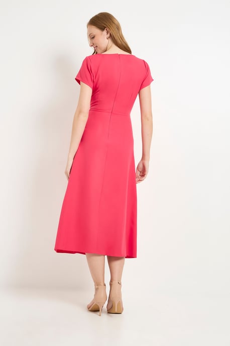Seam Waist Fit & Flare Dress - Image 3