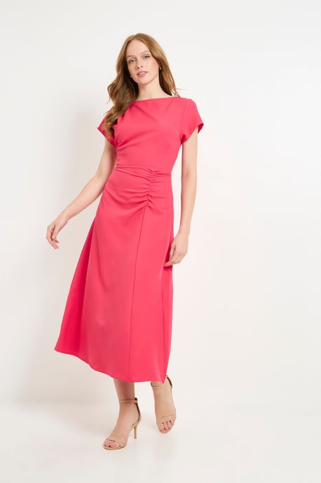 Seam Waist Fit & Flare Dress - Image 4