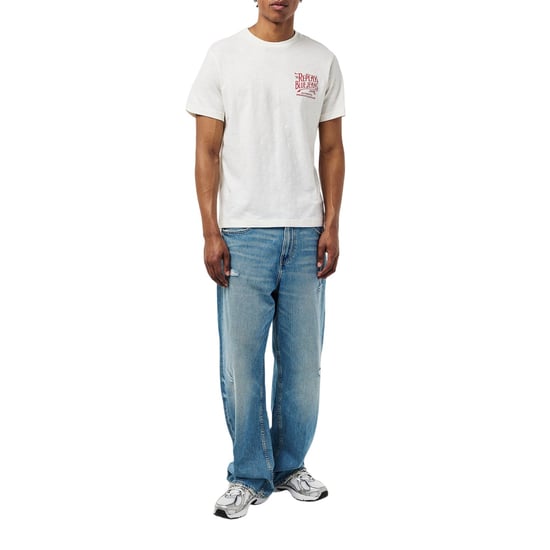 Replay Mens Back Jeans Logo T-Shirt (White) - Image 5