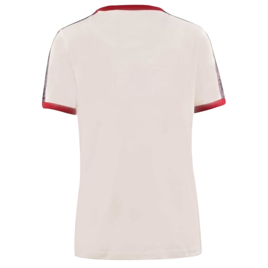 Pretty Green Mens Eclipse Paisley Taped T-Shirt (White) - Image 2