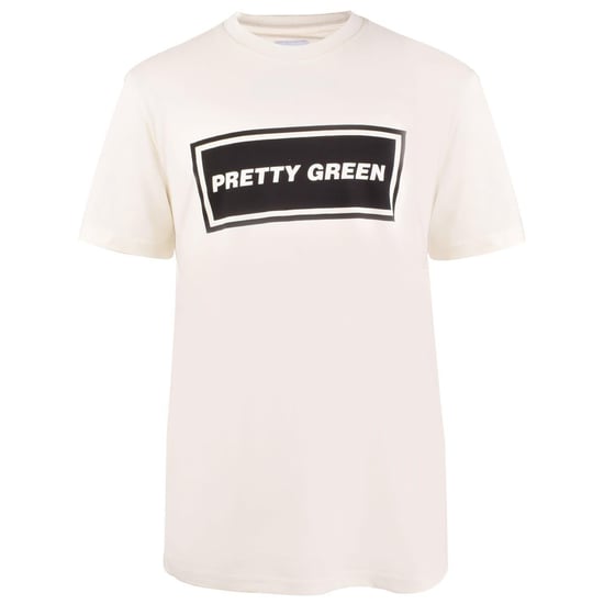 Pretty Green Mens Iconic T-Shirt (White) - Image 1