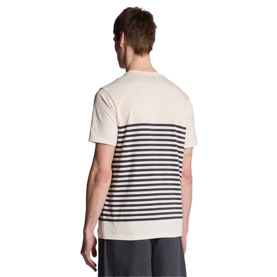 Lyle & Scott Heren-T-shirt met Bretonse strepen (Wit) - Image 2