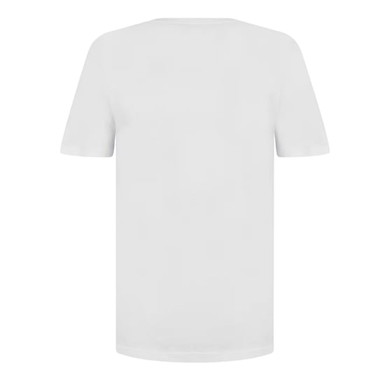 Boss T-shirt med broderad logotyp och rund hals för män (3-pack) (Vit) - Image 2