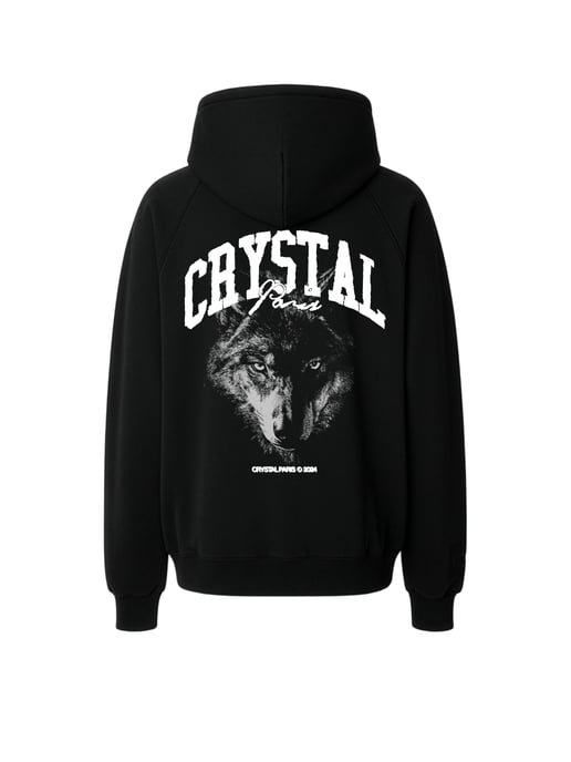 Crystal Paris Oversized hoodie Nightwolf - Image 3