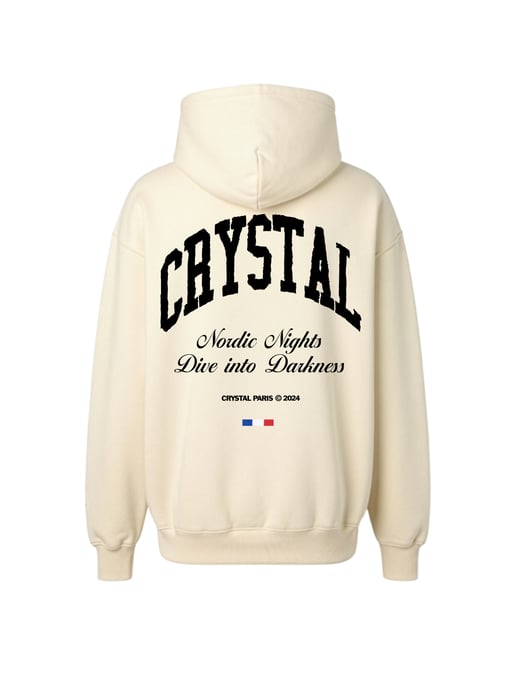Crystal Paris Oversized hoodie Nordic Nights - Image 3