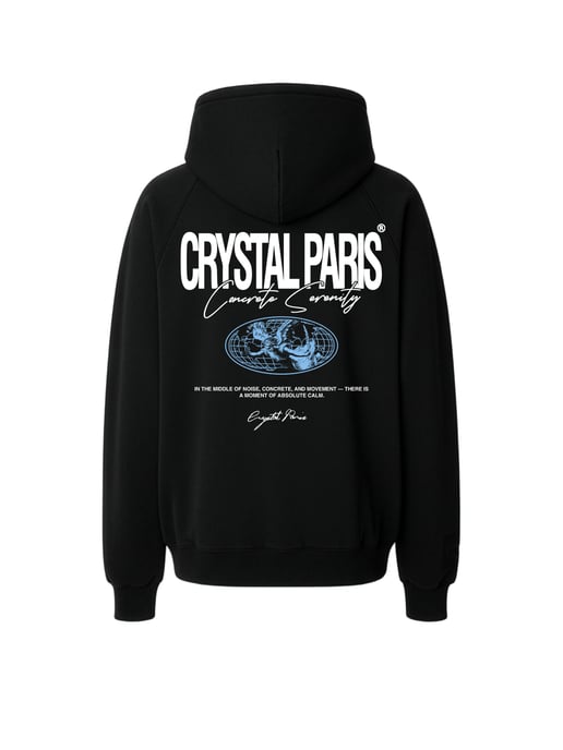 Crystal Paris Oversized hoodie Serenity - Image 3