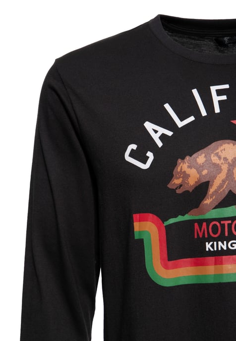 King Kerosin Herren Langarmshirt California - Image 3