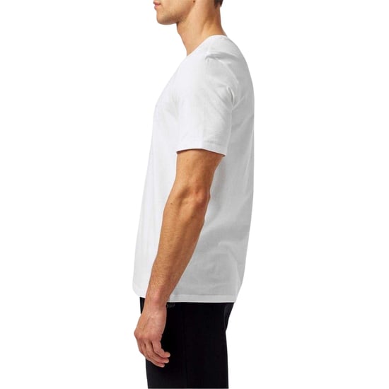 Boss Heren T-shirt met ronde hals en korte mouwen in mix-and-match-stijl (Wit) - Image 3