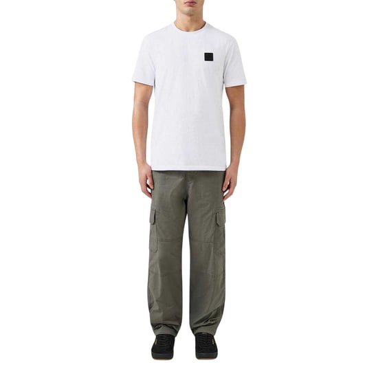 Patrick Mens Patch T-Shirt (White) - Image 4