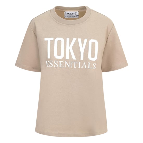 Blank Essentials Womens/Ladies Tokyo T-Shirt (Summer Sand) - Image 2