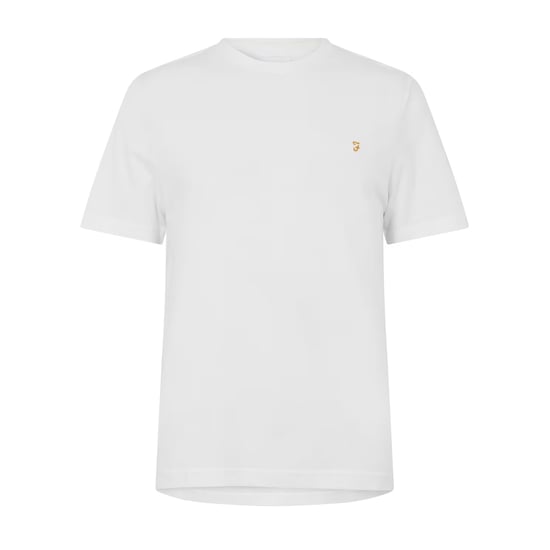 Farah Heren Harrow Korte Mouwen T-Shirt (Wit) - Image 1