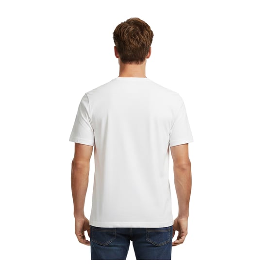 Farah Heren Harrow Korte Mouwen T-Shirt (Wit) - Image 3