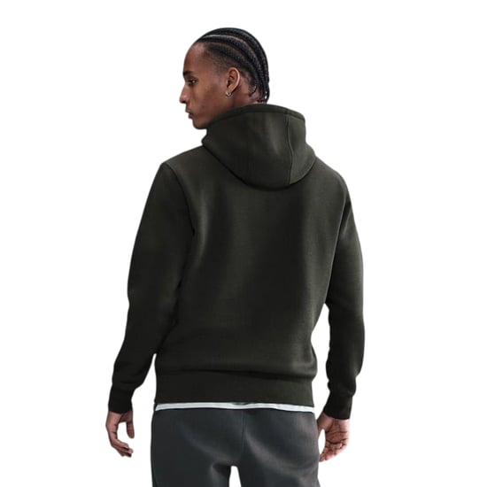 Nike Mens Club Fleece Pullover Hoodie (Sequoia röd) - Image 3