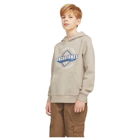 Jack And Jones Jongens Sweatshirt Katoenmix met Logo (Maanstraal) - Image 2