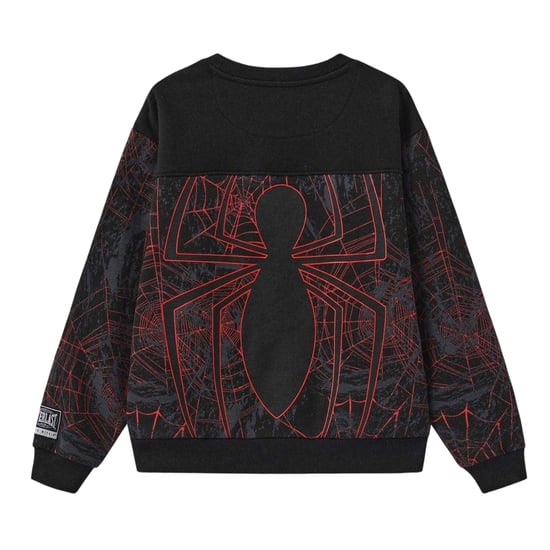 Everlast Spider-Man-sweatshirt van katoen voor jongens (Zwart) - Image 2