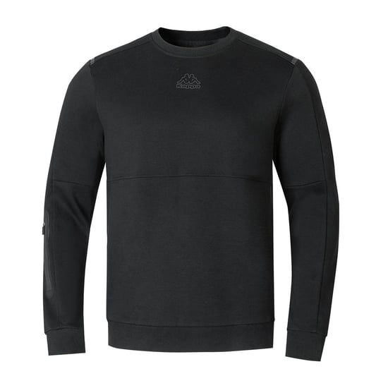Kappa Heren Teddy Fleece Sweatshirt (Zwart) - Image 1