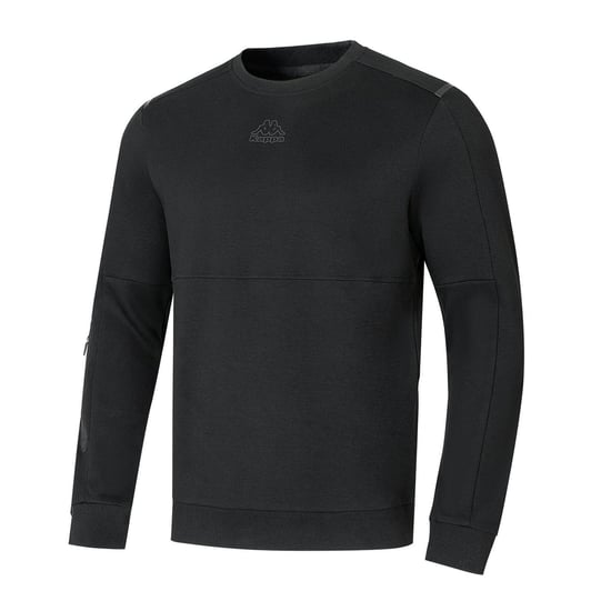 Kappa Heren Teddy Fleece Sweatshirt (Zwart) - Image 3