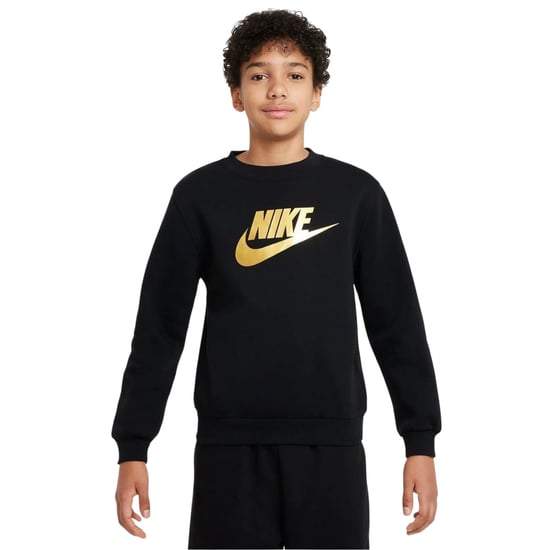 Nike Sweatshirt met gouden logo voor kinderen (Zwart) - Image 1