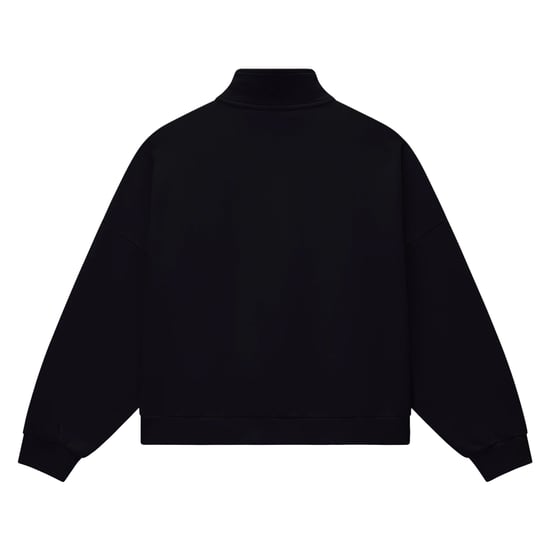Napapijri Womens/Ladies Almas Quarter Zip Sweatshirt (Black) - Image 3