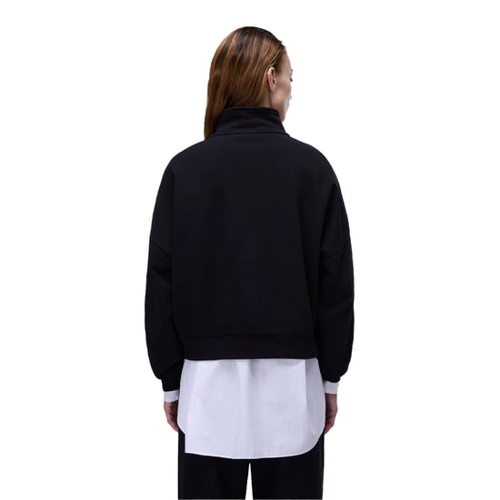 Napapijri Womens/Ladies Almas Quarter Zip Sweatshirt (Black) - Image 4