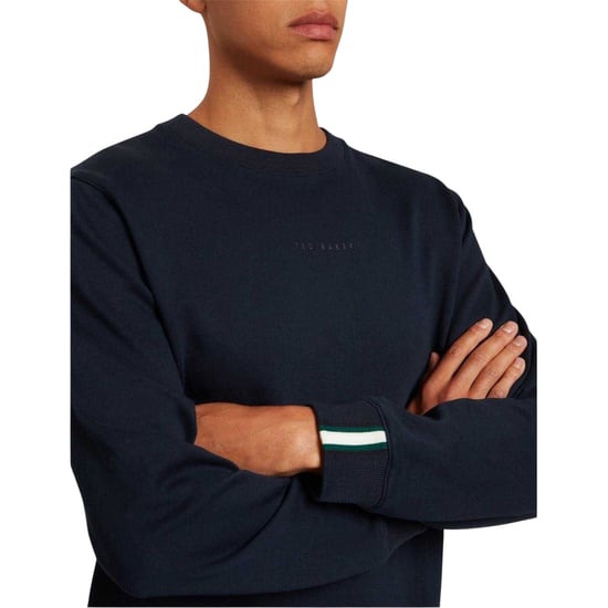 Ted Baker Mens Crew Neck Sweatshirt (Navy) - Image 4