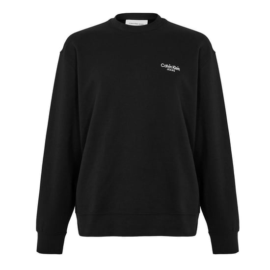 Calvin Klein Heren Crew Neck Regular Sweatshirt (Zwart) - Image 1