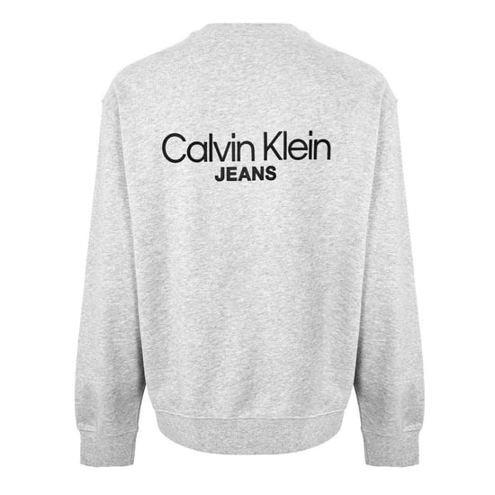 Calvin Klein Heren Crew Neck Regular Sweatshirt (Heide Grijs) - Image 2