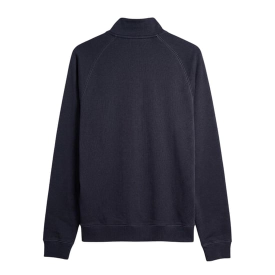 Farah Heren Quarter Zip Sweatshirt (Echte marine) - Image 2