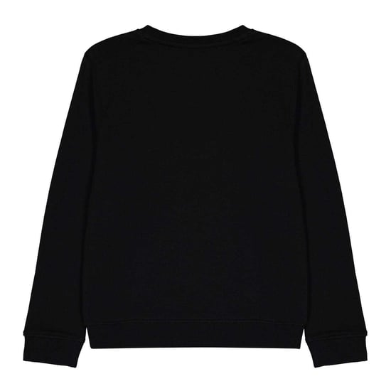 Lyle & Scott Sweatshirt met Geborduurd Logo Ronde Hals voor Kinderen/Kinderen (Jet Zwart) - Image 2