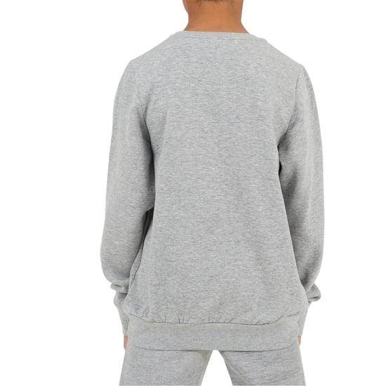 Brave Soul Technisch sweatshirt met lange mouwen voor kinderen (Lichtgrijs) - Image 3
