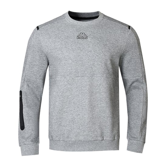 Kappa Heren Teddy Fleece Sweatshirt (Grijze Mergel) - Image 1