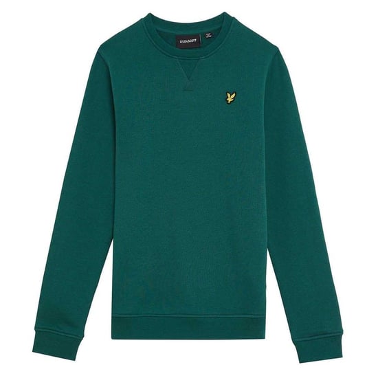 Lyle & Scott Sweatshirt met Geborduurd Logo Ronde Hals voor Kinderen/Kinderen (Smaragd) - Image 1