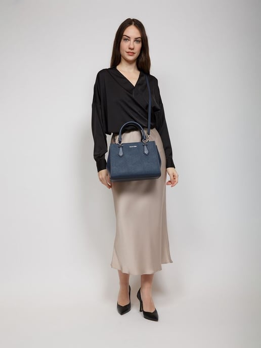Michael Kors Schoudertas Marineblauw - Image 5