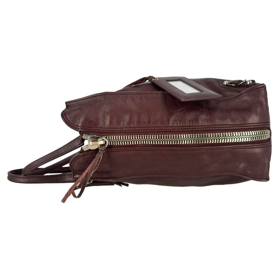 Balenciaga Papier A4 Zip-Around Mini Tote in Burgundy Leather - Image 5