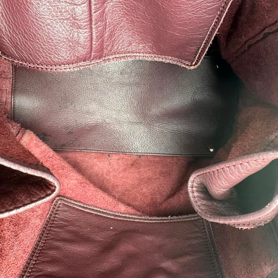 Balenciaga Papier A4 Zip-Around Mini Tote in Burgundy Leather - Image 6