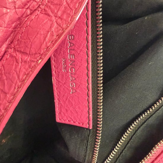 Balenciaga Small Classic City Studs tas in roze leer - Image 4