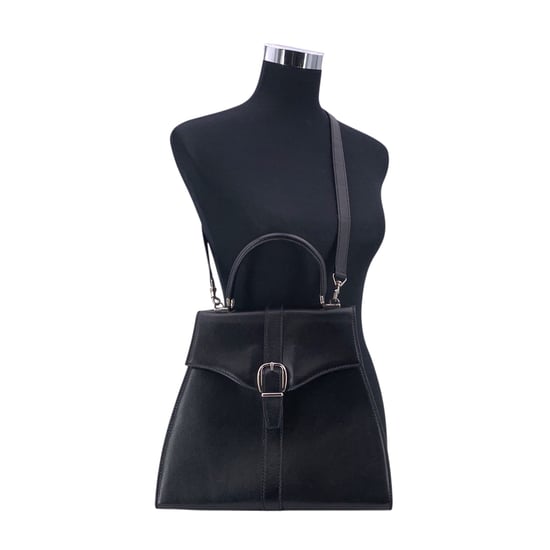 Gucci Vintage Läderväska med Vridspänne - Image 2