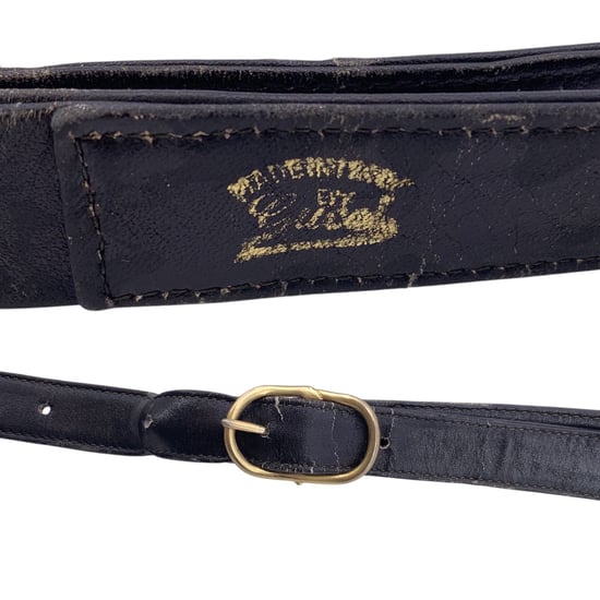 Gucci Vintage läderaxelväska gäller ej - Image 5