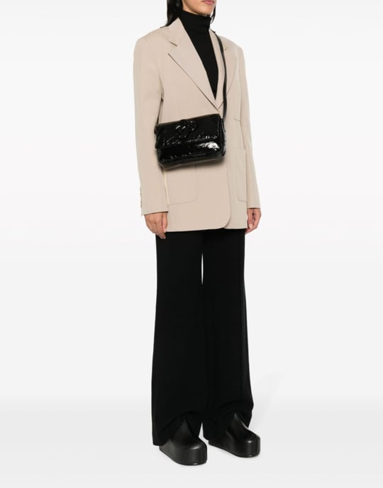 Palm Angels Soft Palm Bridge Bag Zwart - Image 5
