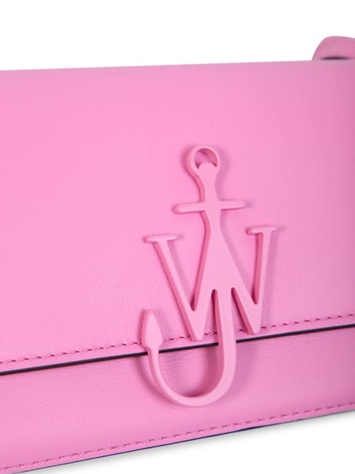 Roze Leren Schoudertas - Image 3